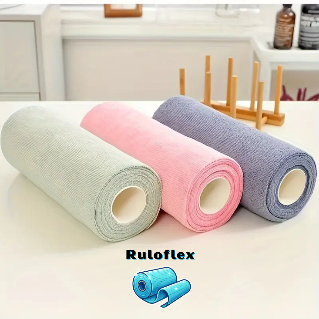 Ruloflex Mikrofiber Rulo Temizlik Bezi(20 Yaprak)